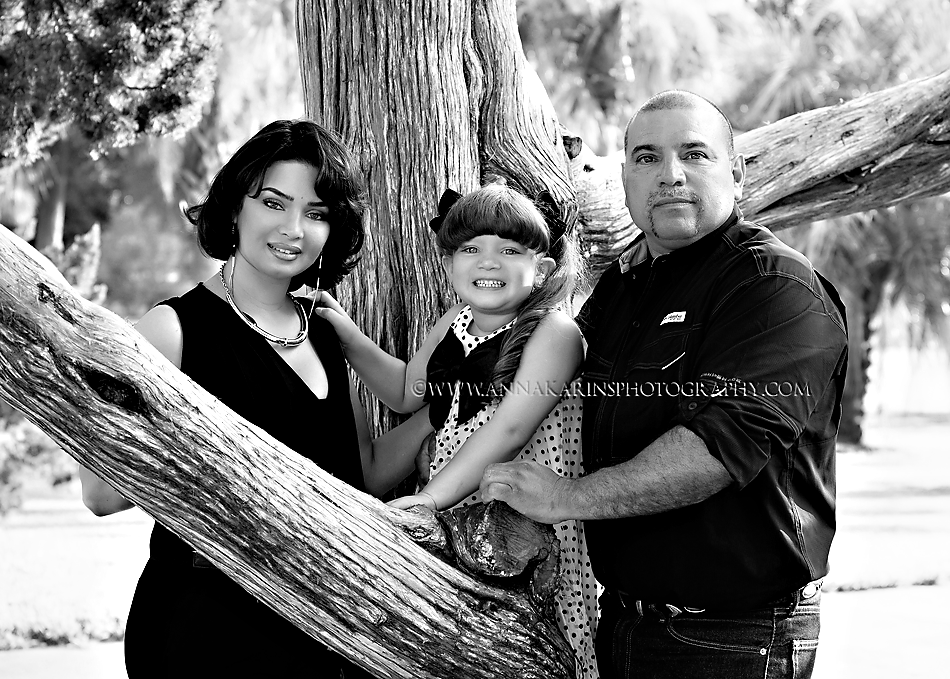 Family Outdoor portrait,